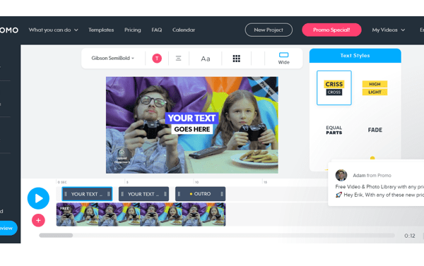 PromoAI: Your Creative Video CoPilot For Business Marketing Success